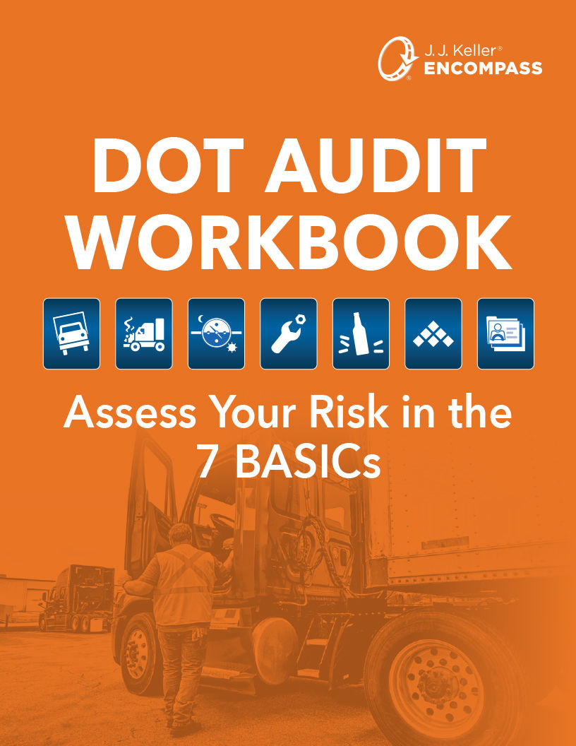 DOT Audit Workbook cover