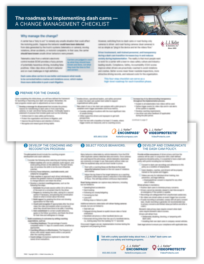 76602-Dash-Cam-Change-Management-Checklist