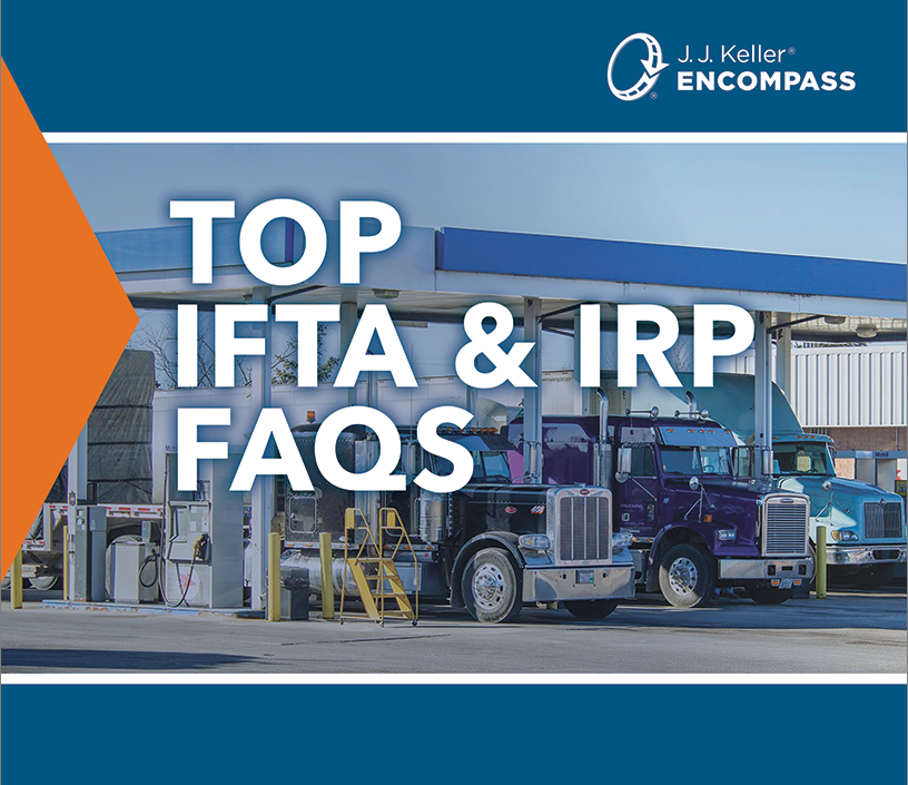 IFTA & IRP Compliance FAQs cover