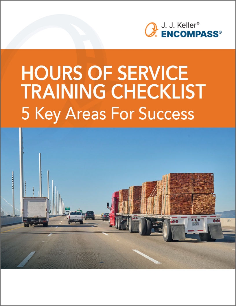 Hours of Service Training Checklist