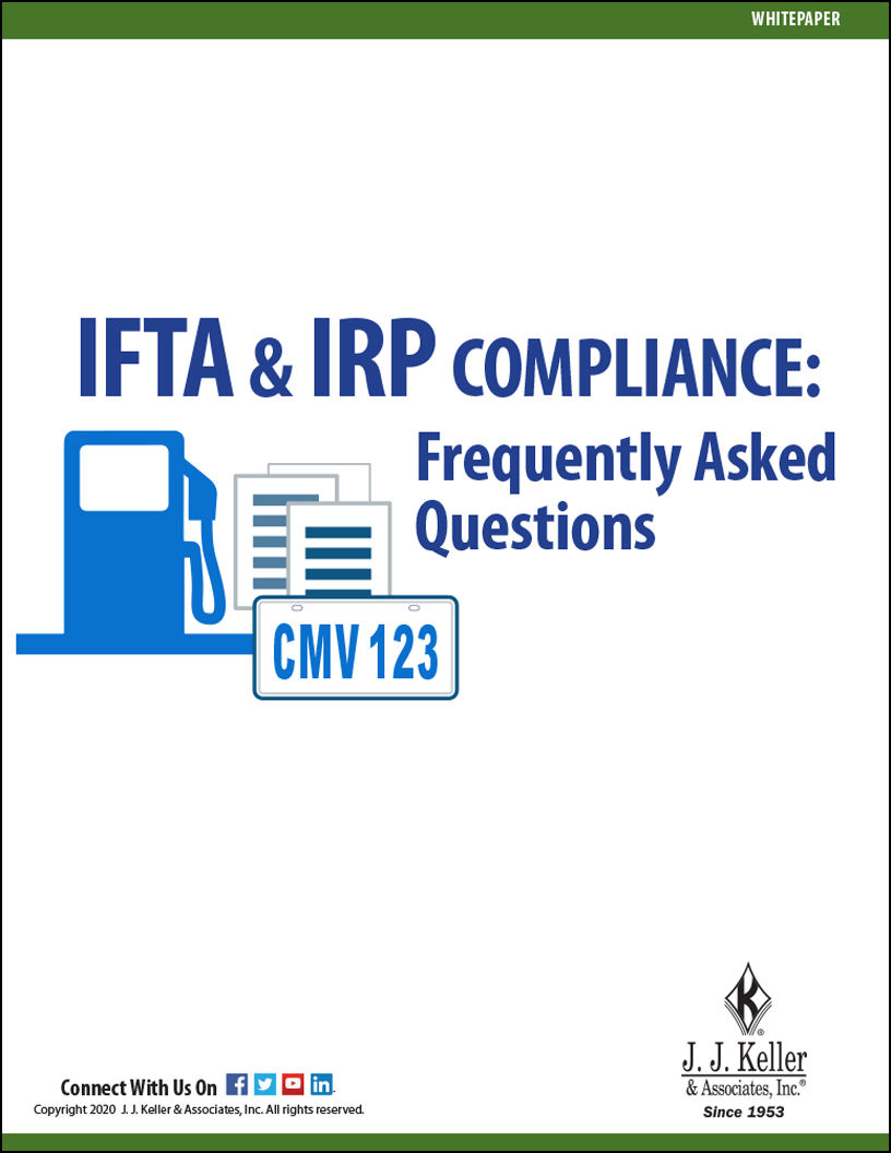 IFTA & IRP Compliance FAQs cover