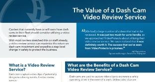 The Value of a Dash Cam Video Review Service