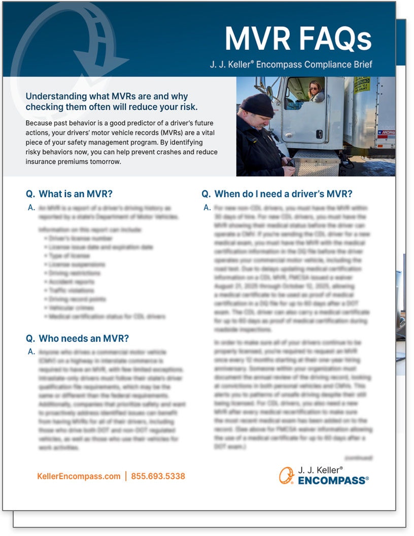 MVR-FAQs-Compliance-Brief-document header