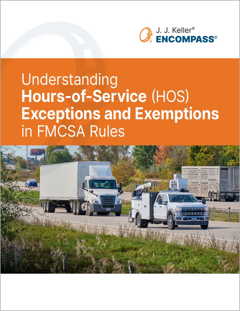 Understanding Hours of Service Exceptions and Exemptions in FMCSA Rules full cover art