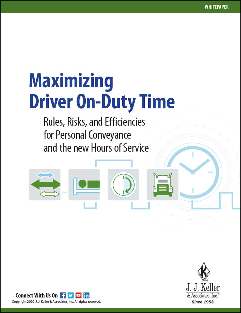 Maximizing Driver On-Duty Time cover