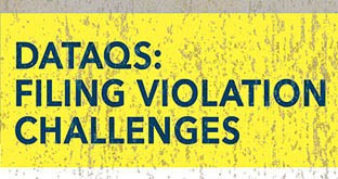 DataQs filing challenges compliance brief
